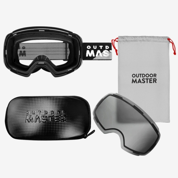OutdoorMaster Snow Goggles Pro + Lens New - Picture 2 of 8